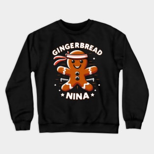 Gingerbread Ninja Crewneck Sweatshirt